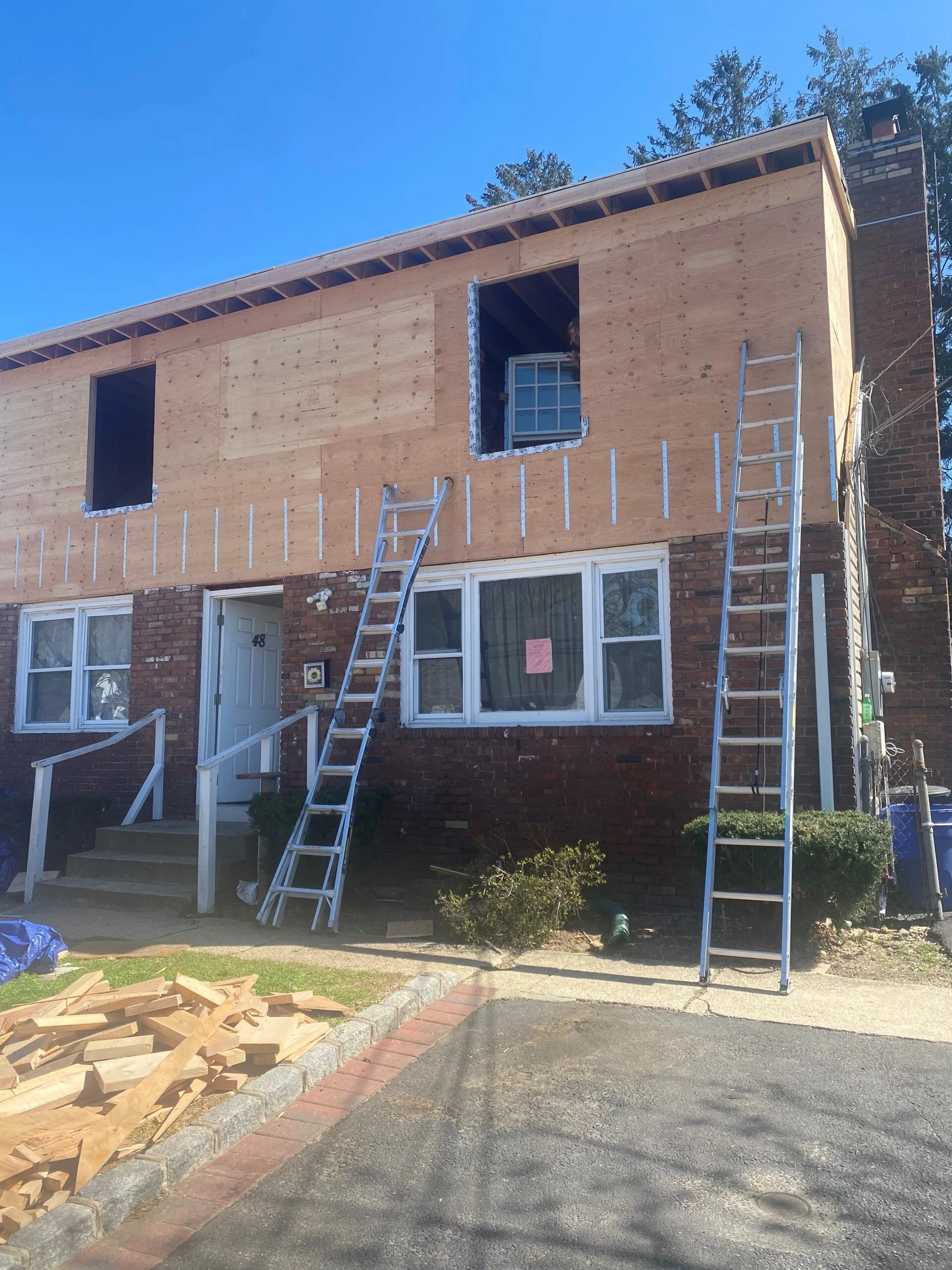Completed carpentry project Suffolk County