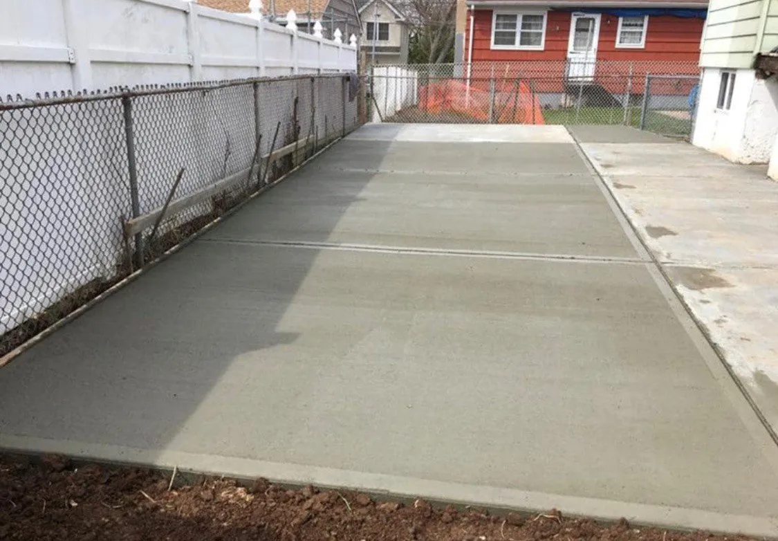 Brick and stone hardscape installation